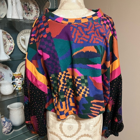 FARM Rio Multicolor Geometric Sweatshirt - Picture 4 of 12
